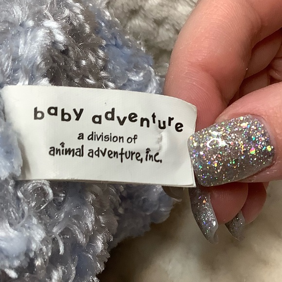 Baby Adventure by Animal Adventure Plush Blue Bear Stuffed Animal Toy - Picture 9 of 12